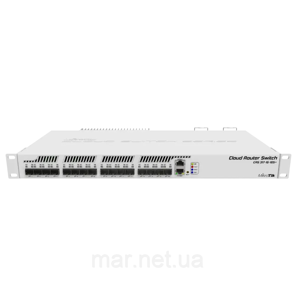 MikroTik CRS317-1G-16S+RM 16-портовий керований SFP+