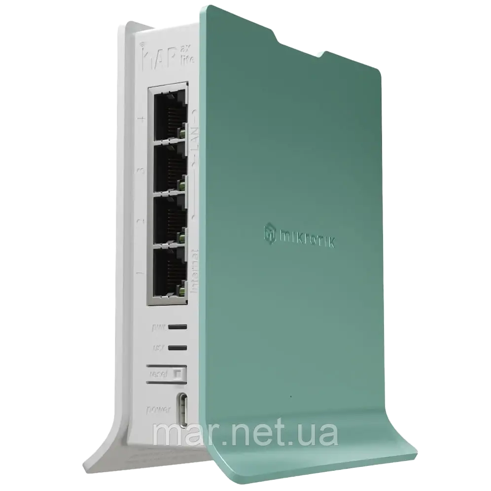 MikroTik hAP ax lite (L41G-2axD) Бездротовий маршрутизатор Wi-Fi 6