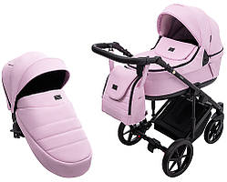 Коляска 2 в 1 Adamex Locco Eco SA-16 рожевий