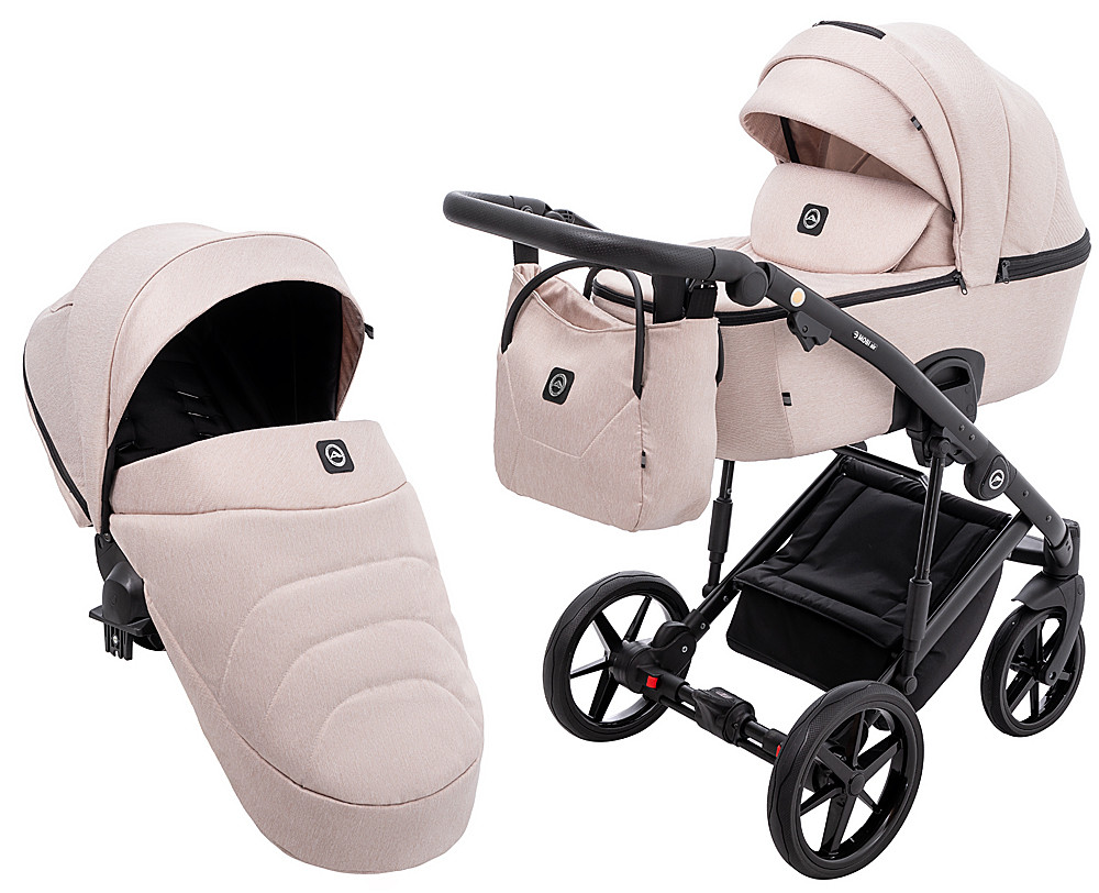Коляска 2 в 1 Adamex Mobi Air Thermo New TIP TK-20 бежевий