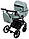 Коляска 2 в 1 Bair Kiwi Plus ECO BKP-26 нефрит, фото 3