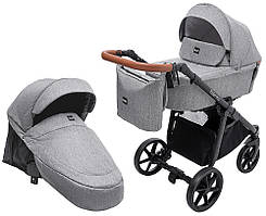 Коляска 2 в 1 Bair Palermo BP-23 темно-сірий