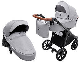 Коляска 2 в 1 Bair Palermo BP-03 сірий