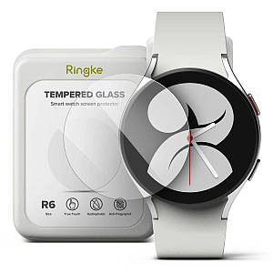 Захисне скло Fusion Tempered Glass R6 4-pack до Samsung Galaxy Watch 6/7 44mm Clear (G4as053)