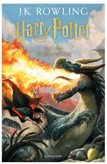 Книга "Harry Potter and Goblet of Fire / Гаррі Поттер і Кубок Вогню" - Роулінг Дж. (Англійською мовою)