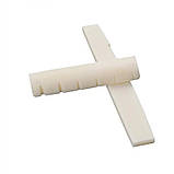 Поріжок та сідло для акустичної гітари (бичача кістка) 43х6х8,5, 71х3х9, фото 2