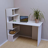 Прямий письмовий робочий стіл для ноутбука з вбудованим стелажем СП-112 Тіса Меблі