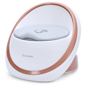 Дитячий горщик у вигляді капсули з кришкою та м'яким сидінням EL CAMINO ME 1143 Gold Золотий