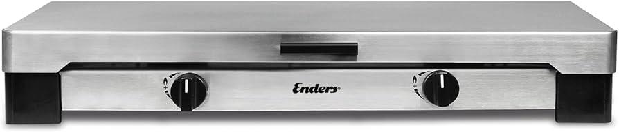 Портативная газовая плита Enders Brisbane Z 2 x 2,3 кВт з запобіжником, фото 1