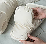 Теплі зимові рукавички Iceberg Kids Fantasy для колясок для санок муфта теплі рукавиці на коляску, фото 2