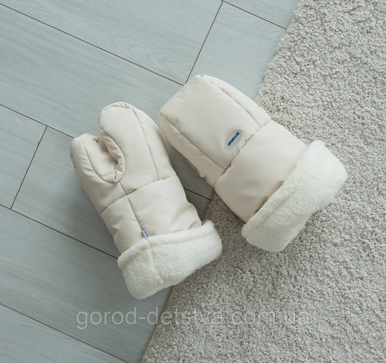 Теплі зимові рукавички Iceberg Kids Fantasy для колясок для санок муфта теплі рукавиці на коляску, фото 1