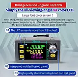 XY-SK120 знижувальний перетворювач СС і CV (IN: 6.0-36.0V; Out:0-36V) 6A/120Вт, фото 7