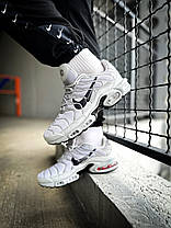 Чоловічі Кросівки Nike Air Max TN Plus Double Swoosh Grey / Найк Аїр Макс ТН Плюс Дабл Свуш Сірі з Чорним, фото 4