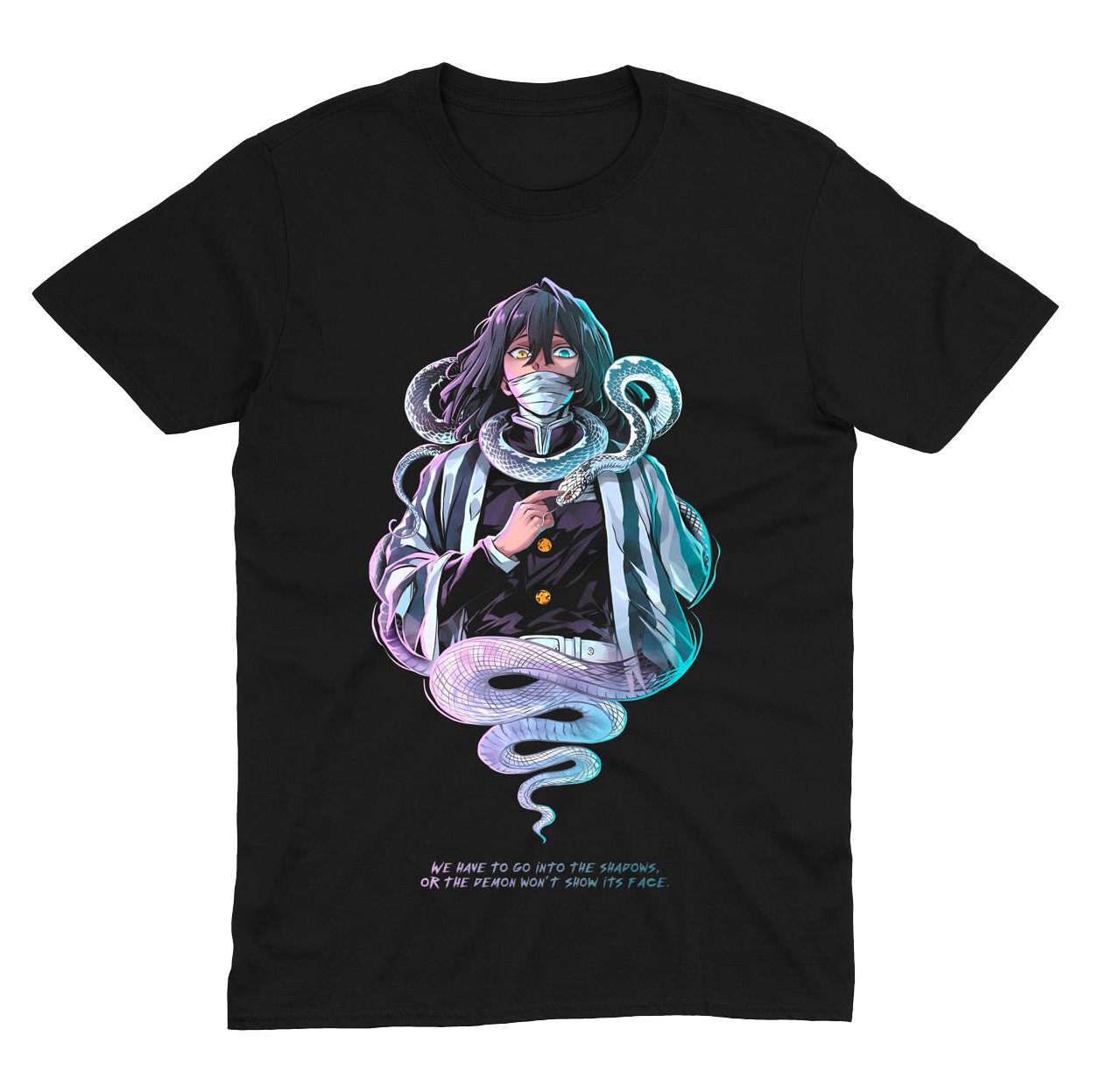 Футболка Обанай Ігуро - Клинок, який знищує демонів | Obanai Iguro - Kimetsu no Yaiba