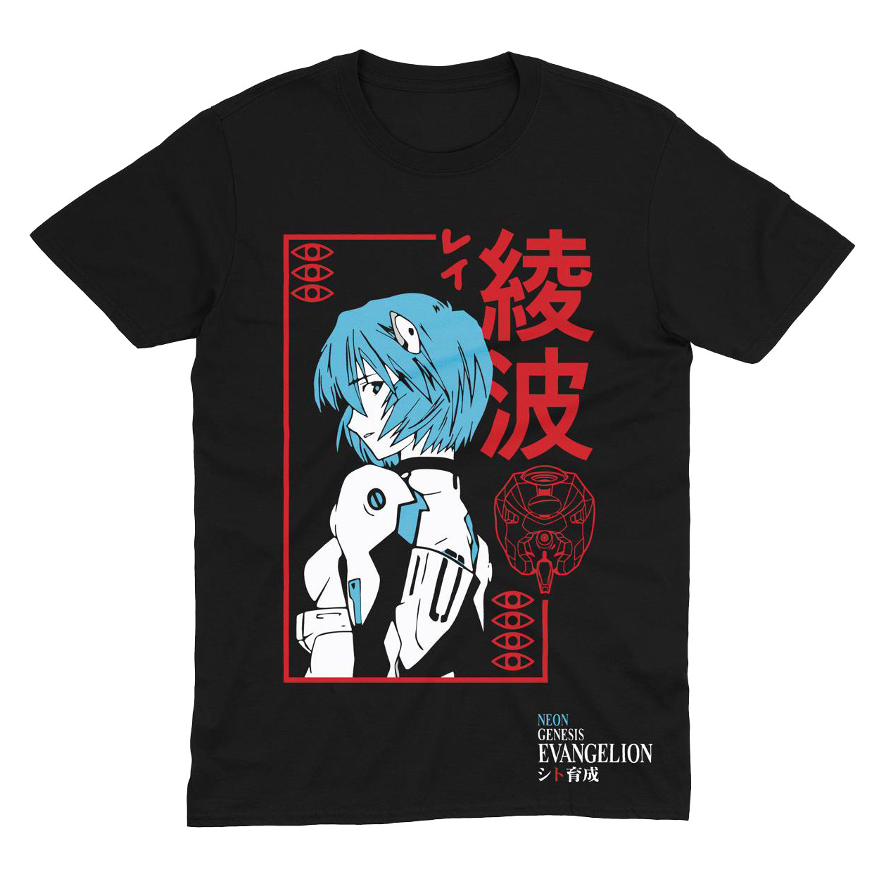 Футболка Рей Аянамі - Євангеліон | Rei Ayanami - Evangelion Ver. 2