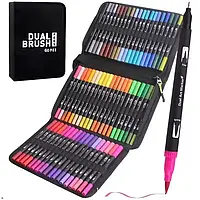 Маркеры с рисунок Color pencil AND 60 CD, Акварельный набор маркеров 60 штук GS227