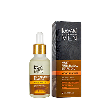 Олія для бороди Kayan Men Multi-Functional Beard Oil 30 мл