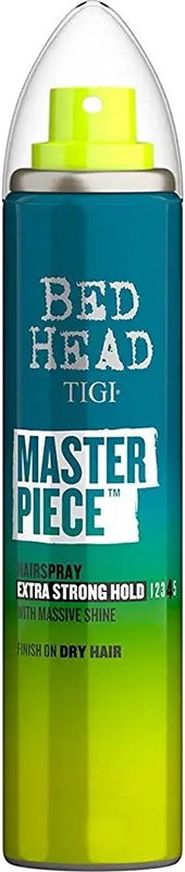 Лак для волосся з блиском Masterpiece Hairspray Extra Strong Hold Level 4 TM TIGI, 340 мл
