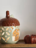 Керамічний свічник Жолудь, фото 4