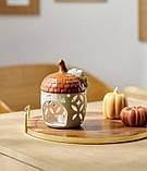 Керамічний свічник Жолудь, фото 6