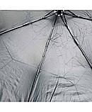 Парасолька чоловіча PL003 автомат, 8 спиць, ручка гак, Чорний, фото 5