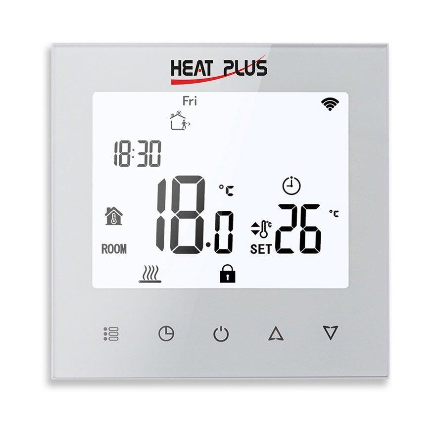 Heat Plus M8.716 двозонний Wi-Fi терморегулятор, 2 х 2000 Вт