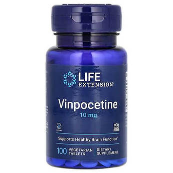 Life Extension Vinpocetine 10 mg 100 таблеток