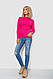 Кофта жіноча однотонна базова, колір рожевий, 244R2032, фото 2