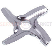 Ніж для насадки м'ясорубки кух. комб. D=45.5mm s=4mm отв. шестигран. Moulinex
