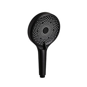 Qtap Rucni Лейка для ручного душа d130 мм, Matt Black округла QTRUC125BLM45953
