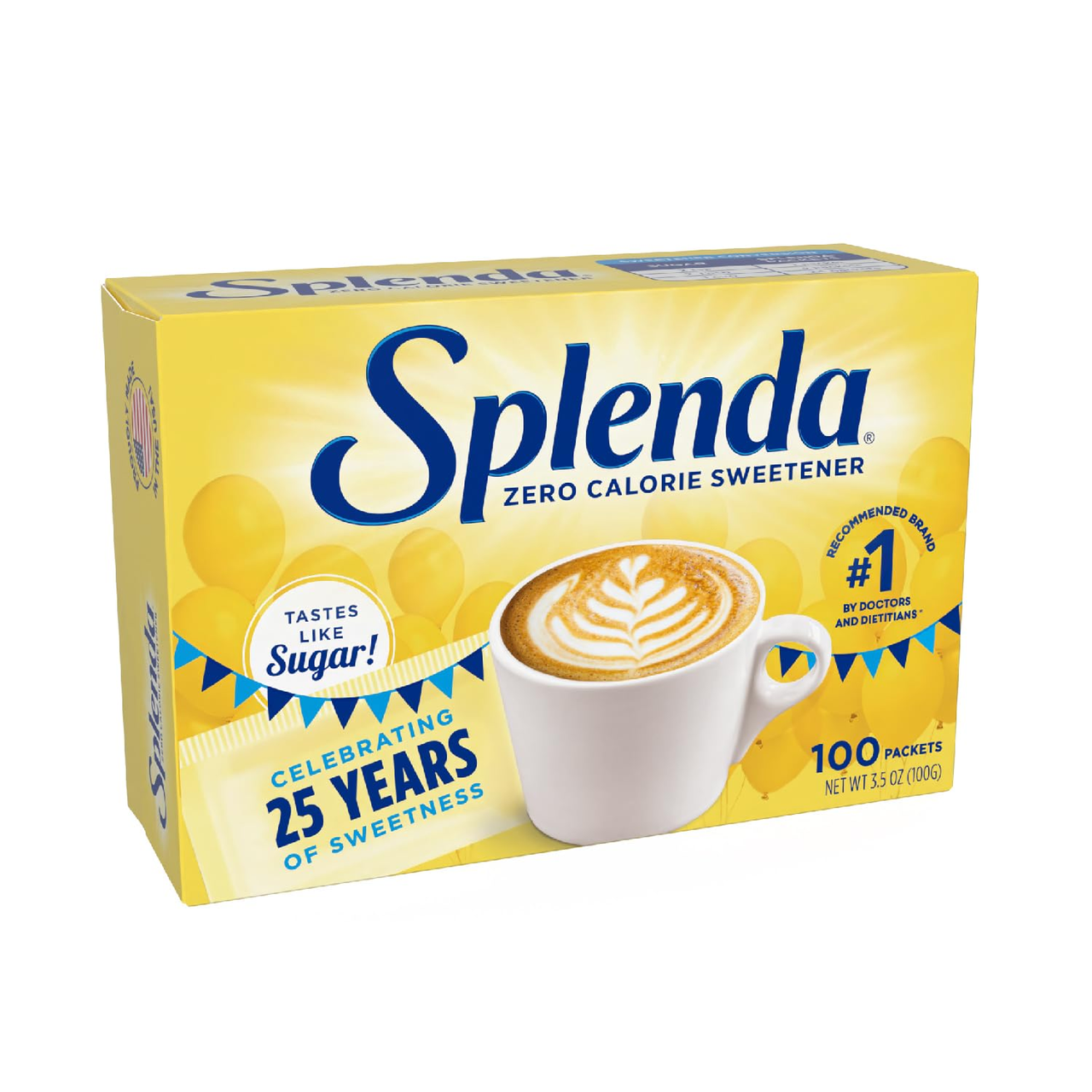 Цукрозамінник Splenda сукралоза в пакетиках 100 шт