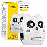 Інгалятор (небулайзер) дитячий 4FIZJO KID Sowa компресорний (P-5905973402040), фото 2