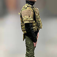 Балістичний захист плечей 2 класу, Мультикам, плечовий захист від осколків, балістичний пакет 2 класу, фото 2