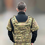 Балістичний захист плечей 2 класу, Мультикам, плечовий захист від осколків, балістичний пакет 2 класу, фото 4