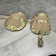 Балістичний захист плечей 2 класу, Мультикам, плечовий захист від осколків, балістичний пакет 2 класу, фото 7