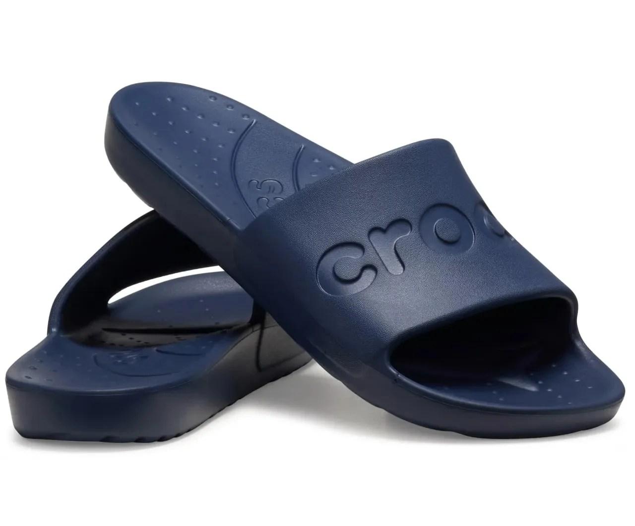 Чоловічі шльопанці Crocs сланці 1159811725 (Синій, 41-42)