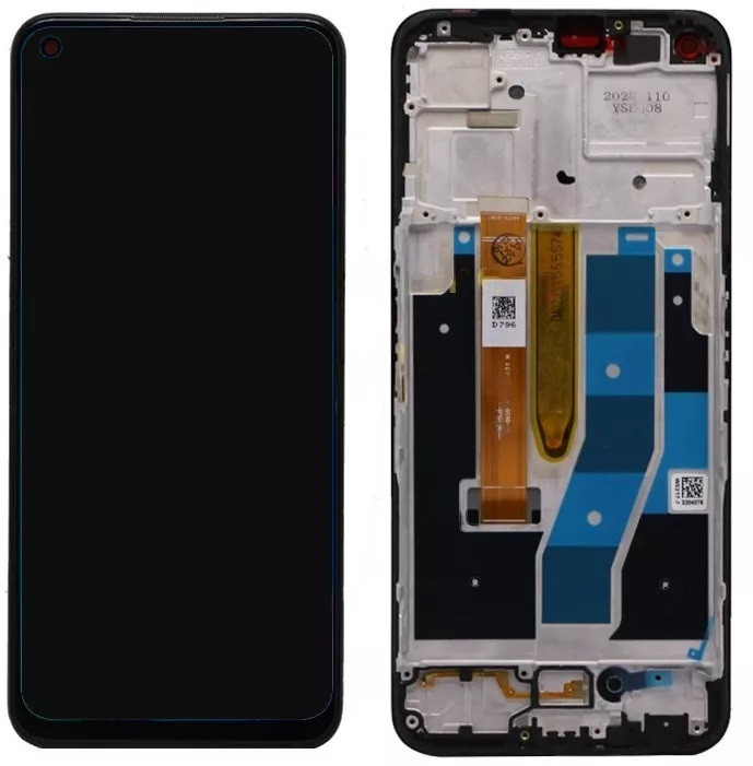 Дисплей OnePlus Nord CE 2 Lite 5G модуль в зборі з тачскріном і рамкою, чорний