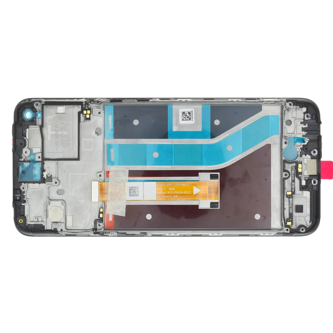 Дисплей Oneplus Nord N100, модуль в зборі з тачскріном і рамкою, Original, чорний