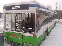 Замена лобового стекла MAN SL 202  с двух половинок