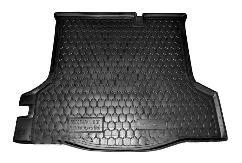 Килимок у багажник Renault Logan 2013- сидан, фото 1
