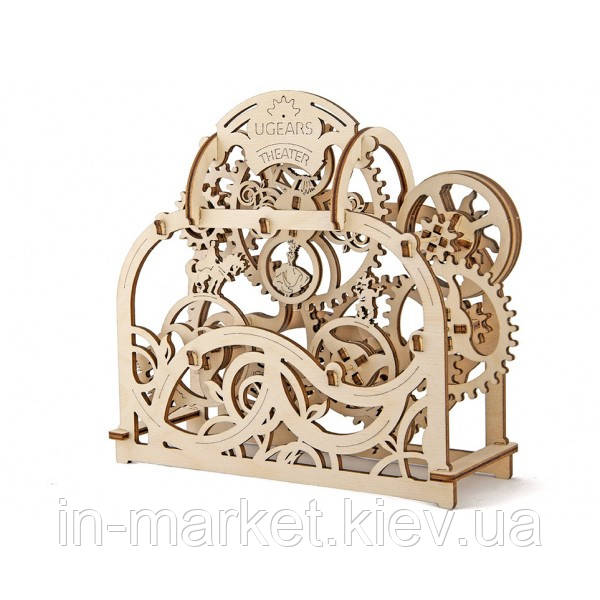 Механічний 3D пазл UGEARS Театр (70002)