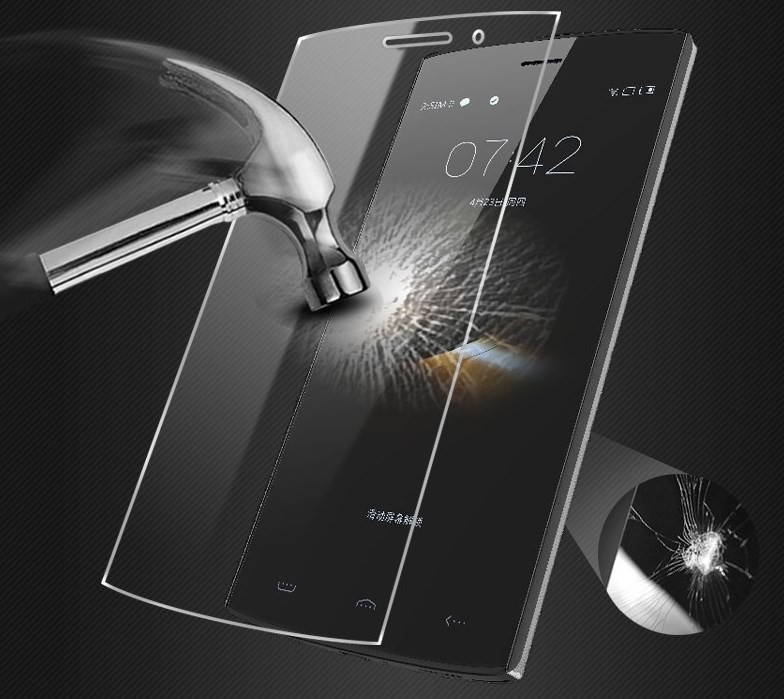 Захистне загартоване скло для Homtom HT7 2.5D 0.26 mm