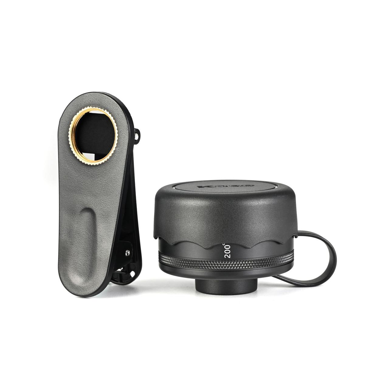 Риб'ячий око об'єктив для телефона 200° Kase Fisheye Lens III, фото 1