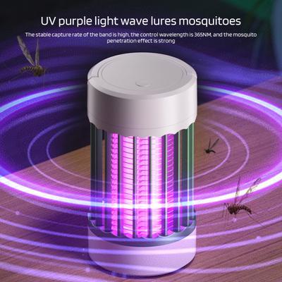 Лампа відлякувач від комарів з USB Camping Mosquito Lamp, Електрична лампа пастка для комарів