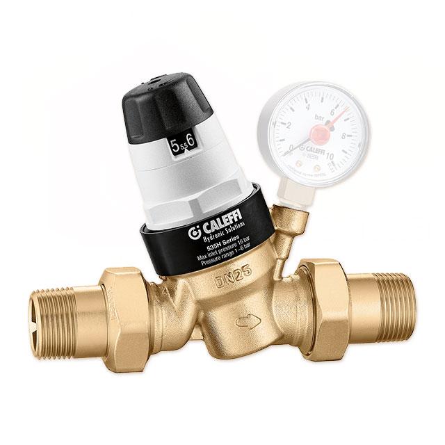 Редуктор тиску води CALEFFI 1/2" мембранний статичний (до 80° C) 535040H, фото 1