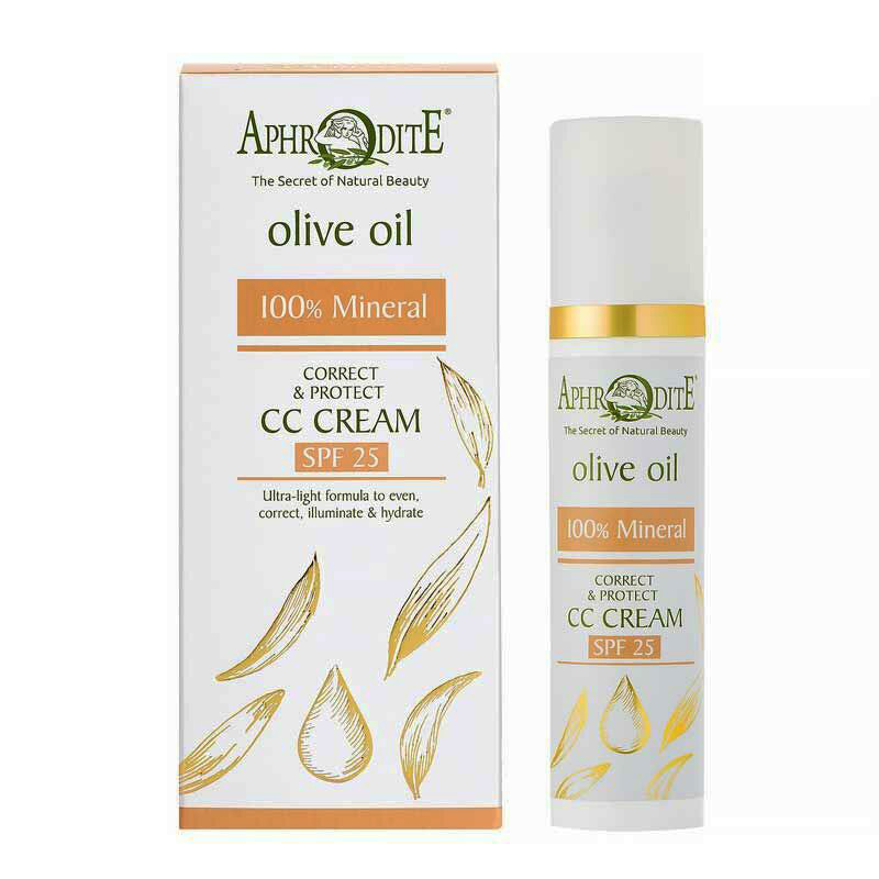 СС-крем для обличчя з тональним ефектом Aphrodite Correct & Protect CC Cream SPF 25