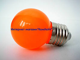 Лампа світлодіодна жовтогаряча 1 Вт 230 В Е27