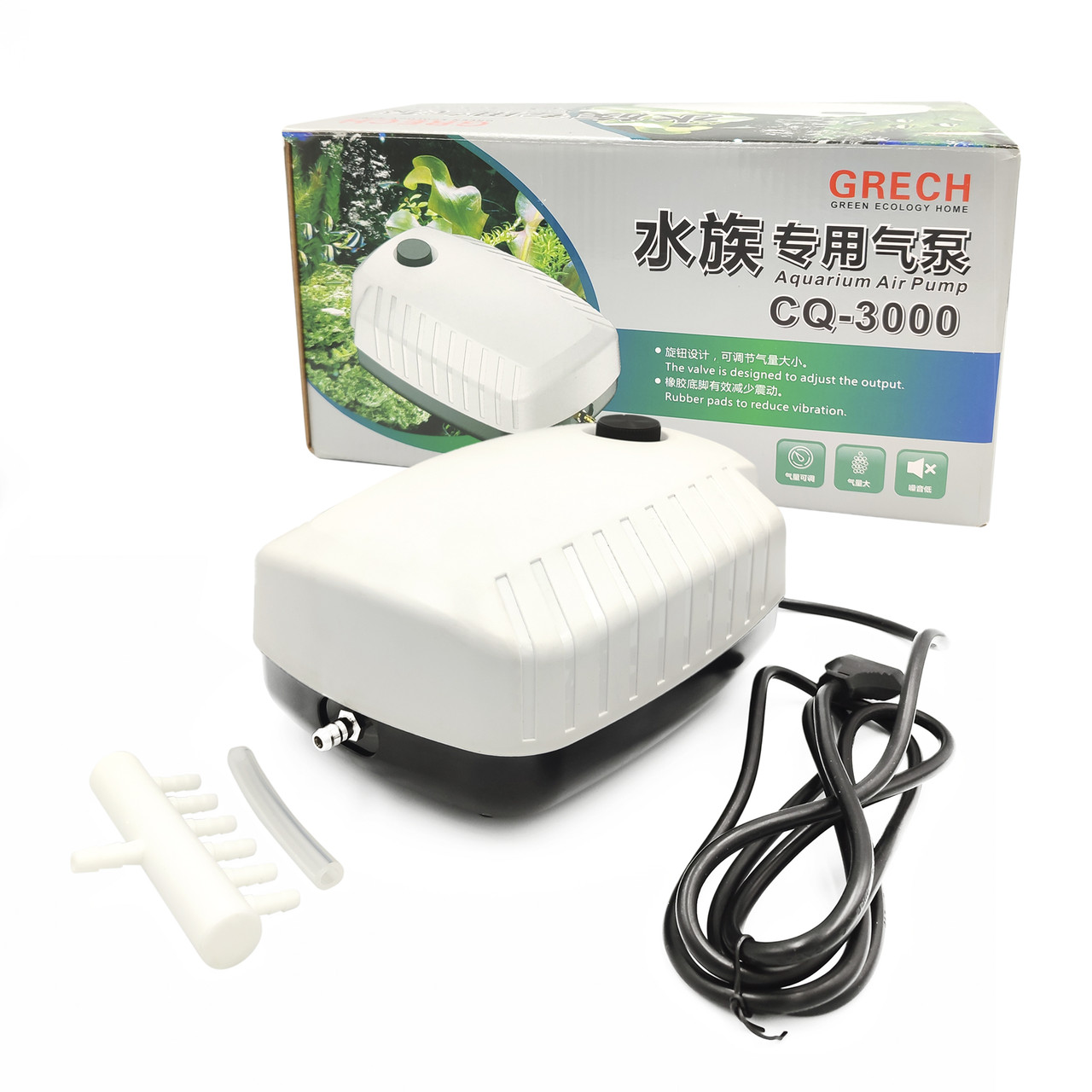 Компресор мембранний SunSun CQ-3000 16w 30 л/хв