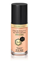 Тональна основа для обличчя Max Factor Facefinity All Day Flawless 3-In-1 Foundation SPF 20, 45 Warm Almond, 30 мл