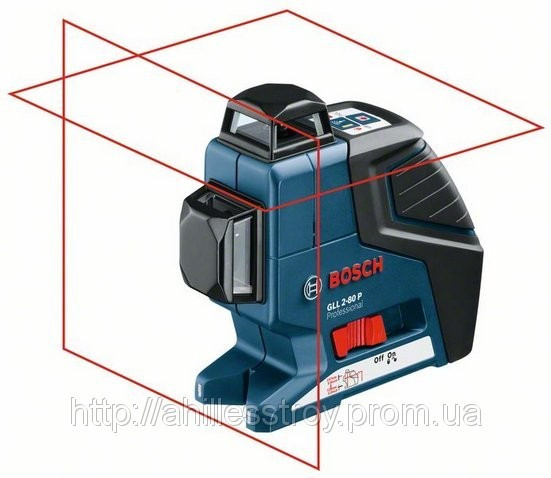 Нивелир Bosch GLL 2-80 P + штатив BS150 - фото 2 - id-p10724806